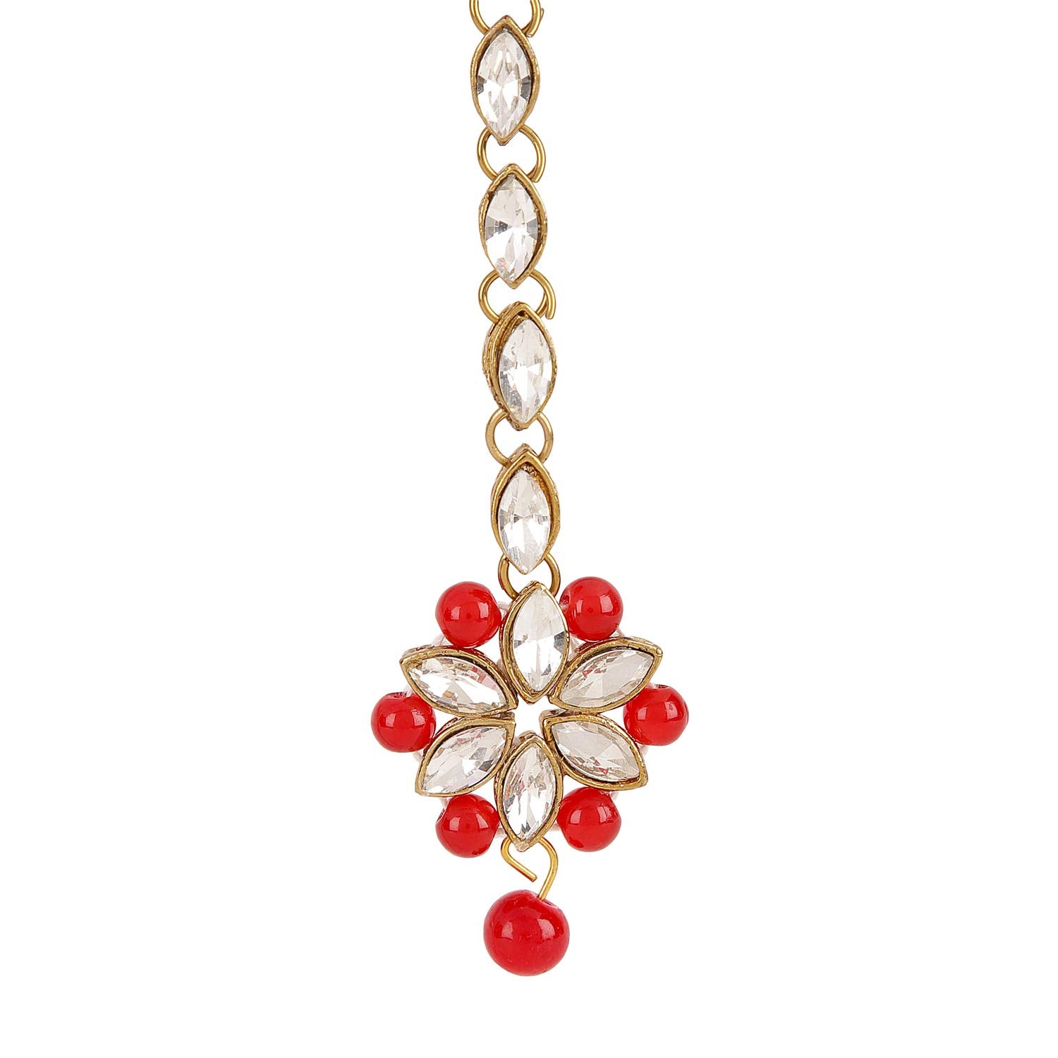 Shining Diva Fashion Latest Choker Design Antique Kundan Traditional Necklace Jewellery Set for Women