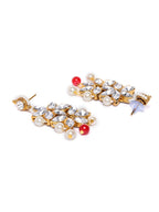 YouBella Jewellery Set for Women Gold Plated Wedding Bridal Traditional Choker Necklace Pearl Necklace Set Jewellery Set with Earrings for Girls/Women