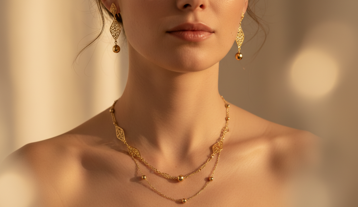 Elegant Gold Jewelry